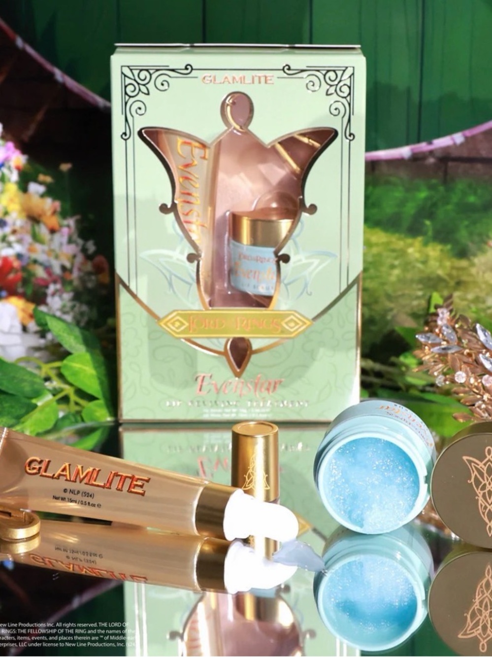 GlamLite Lord of the Rings Evenstar Hydrating Cleanser & Exfoliant -